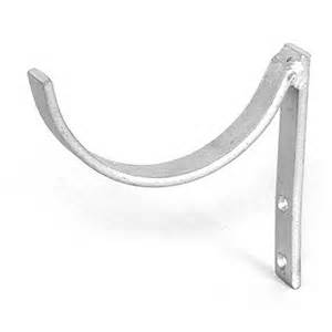 metal half round gutter brackets|where to buy half round gutters.